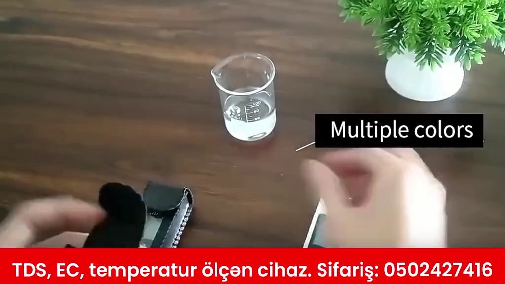 TDS, EC və temperatur ölçən cihaz - Tenderyard