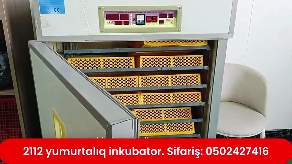 2112 yumurtalıq tam avtomatik inkubator - Tenderyard