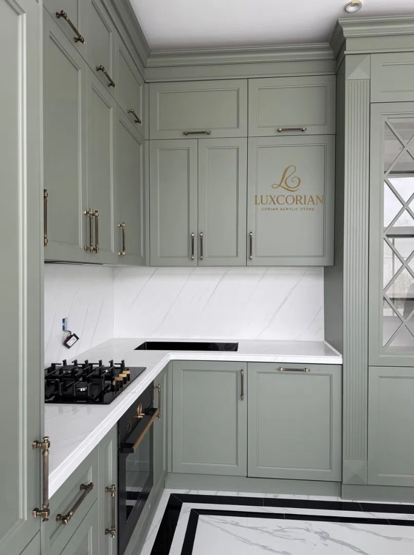 Corian artificial marble, stain and water resistant - Tenderyard