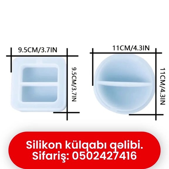 Silikon külqabı qəlibi (Epoksid qatranı külqabı formaları) - Tenderyard
