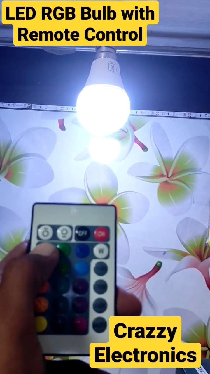 Uzaqdan idarəetmə ilə LED RGB lampa - Tenderyard