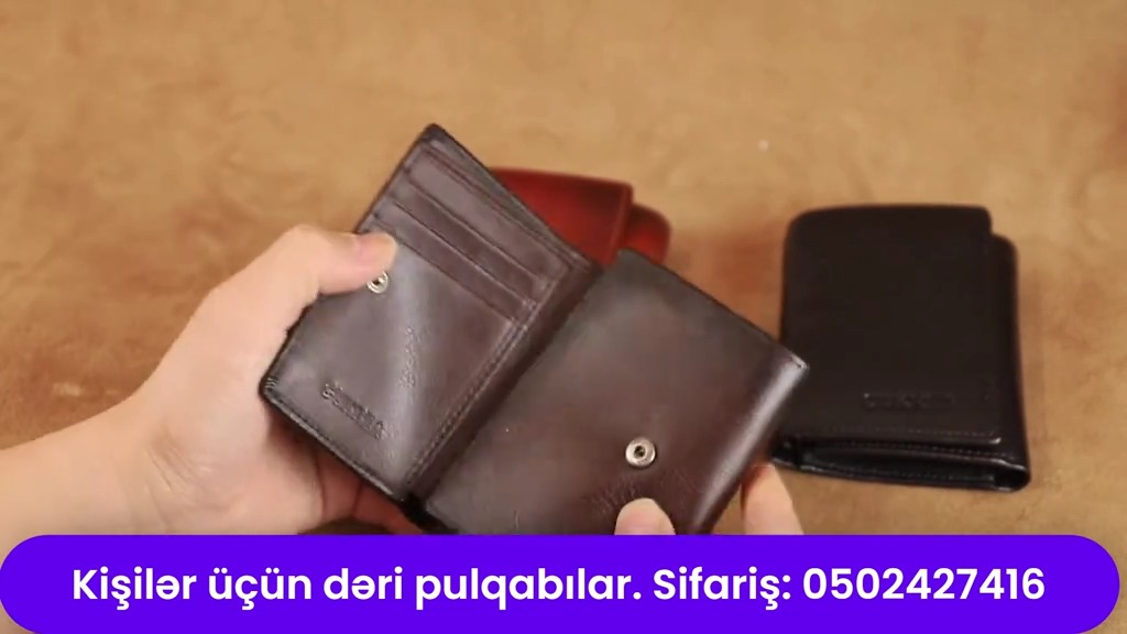 Kişilər üçün dəri pulqabılar - Tenderyard