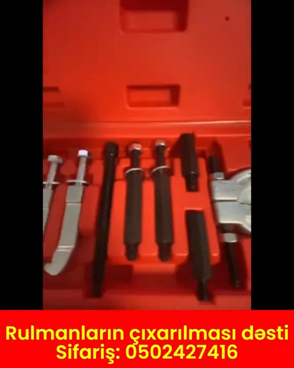 Rulmanların çıxarılması dəsti - Tenderyard