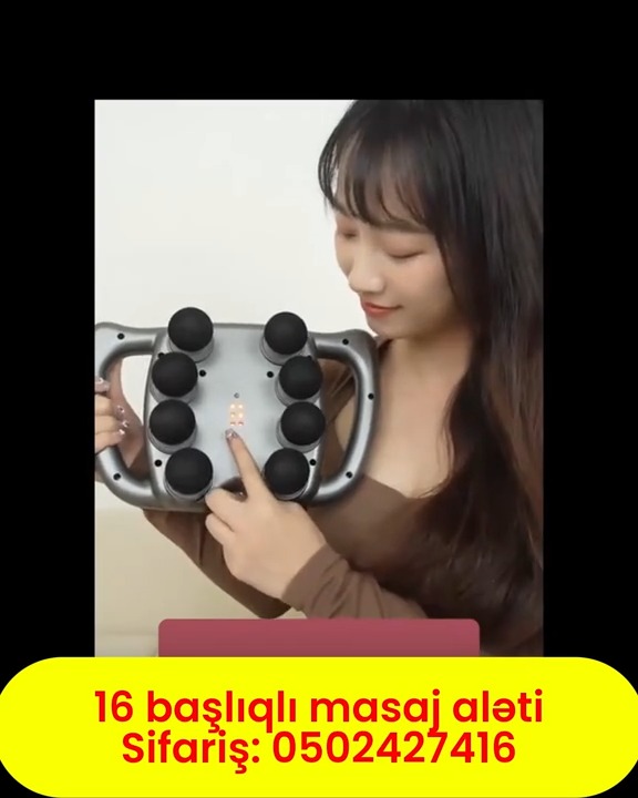 16 başlıqlı masaj aləti - Tenderyard