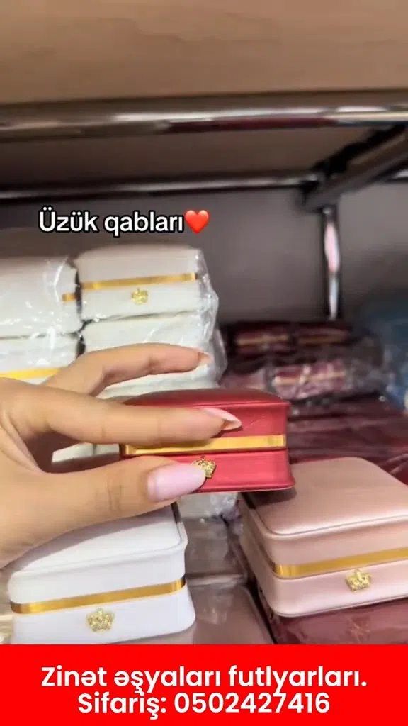 Zinət əşyaları üçün saxlama futlyarı və zərgərlik qutusu - Tenderyard