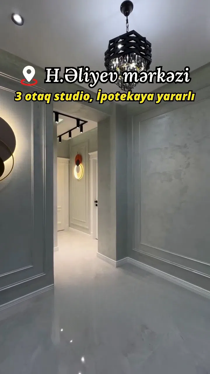 3 otaqlı mənzil 96 m² satılır - Tenderyard