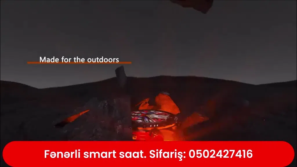 Fənərli smart saat, çoxfunksiyalı ağıllı saat - Tenderyard