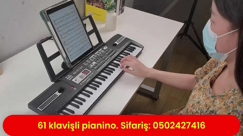 61 klavişli rəqəmsal pianino - Tenderyard