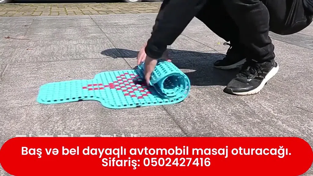 Baş və bel dayaqlı avtomobil masaj oturacağı - Tenderyard