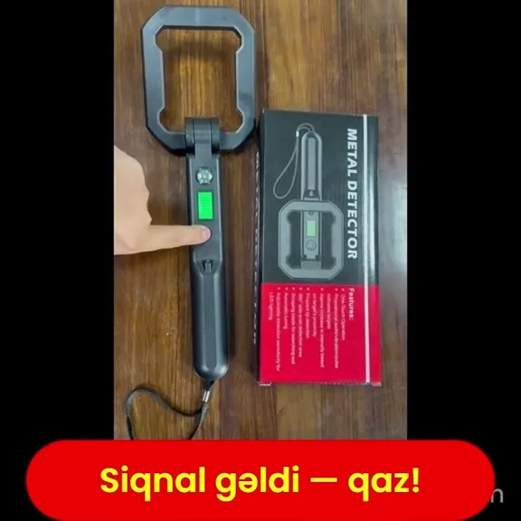 AITALK qatlanan metal detektoru - Tenderyard