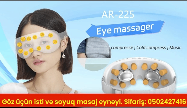 Göz üçün isti və soyuq masaj eynəyi - Tenderyard
