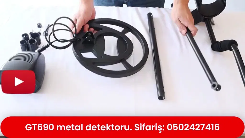 GT690 Metal Axtaran Metal Detector - Tenderyard