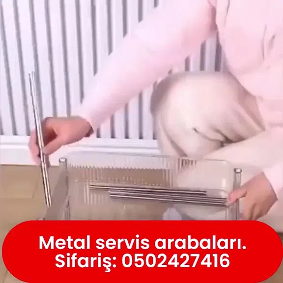 Metal servis arabaları - Tenderyard
