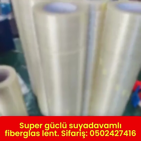 Super güclü, suyadavamlı fiberglas lent - Tenderyard