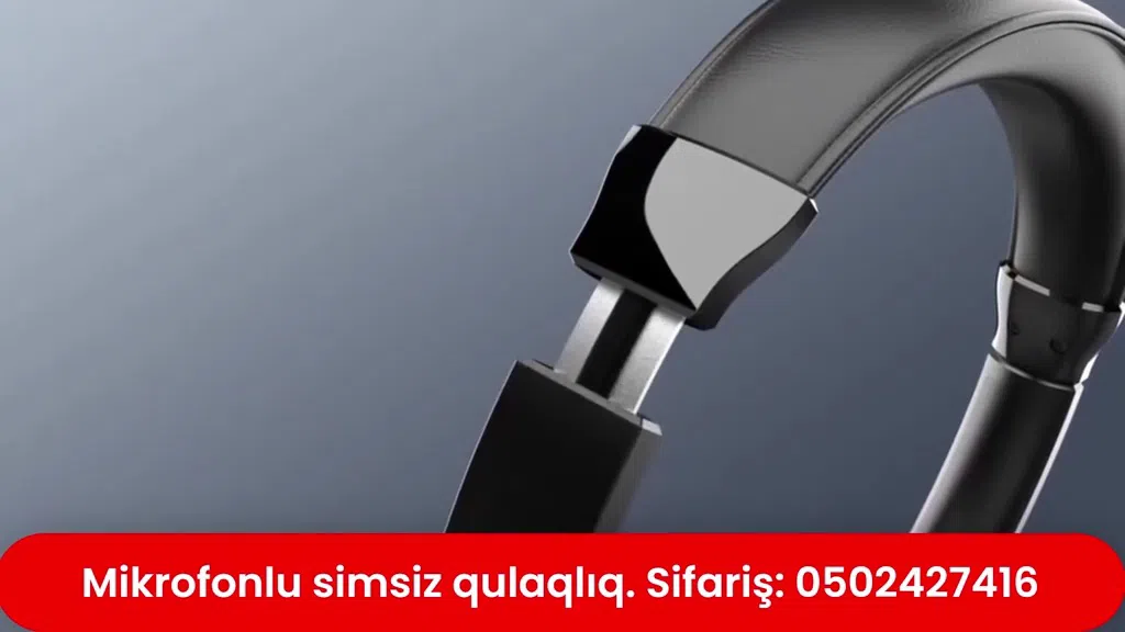Mikrofonlu simsiz bluetooth qulaqlıqlar - Tenderyard