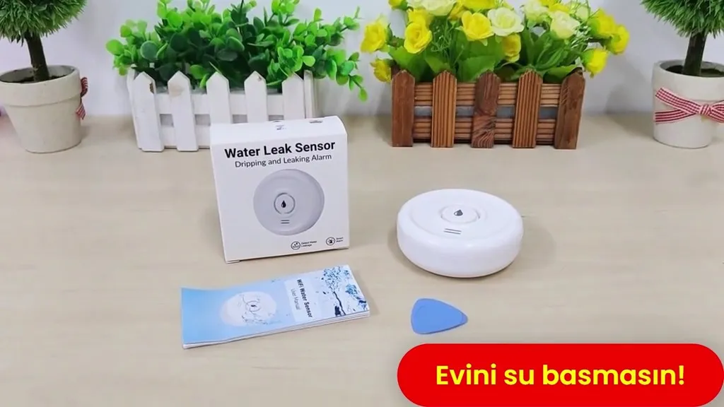 Siqnalizasiyalı WiFi su sızma detektoru - Tenderyard