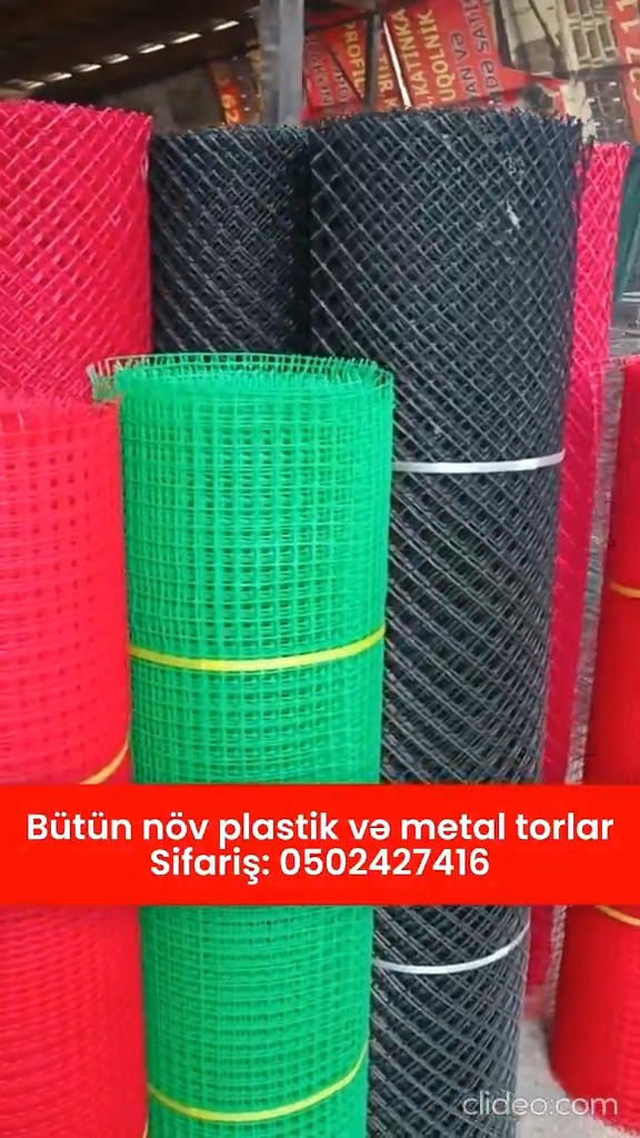 Bütün növ metal və plastik torlar - Tenderyard