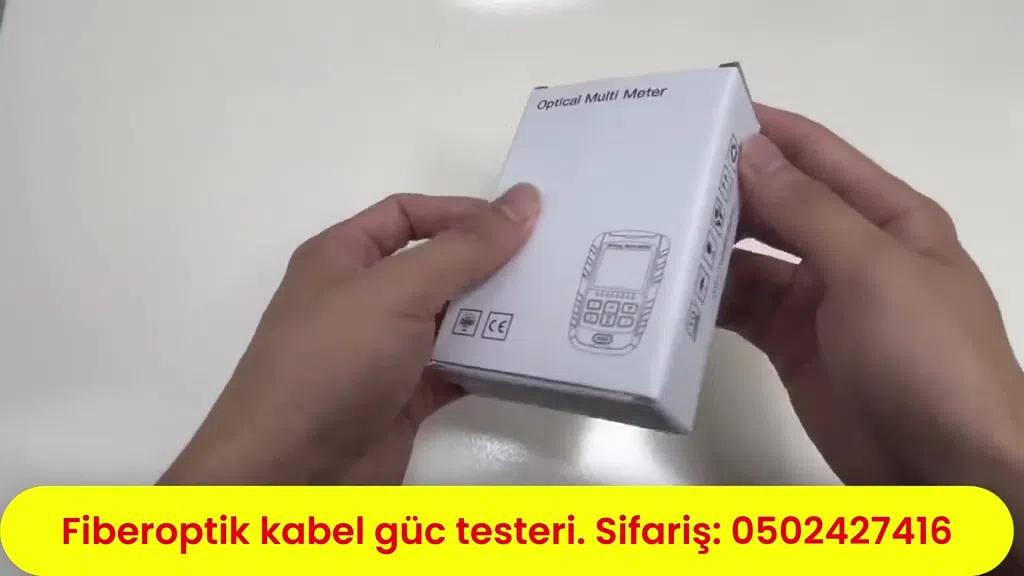 Fiberoptik kabel güc testeri - Tenderyard