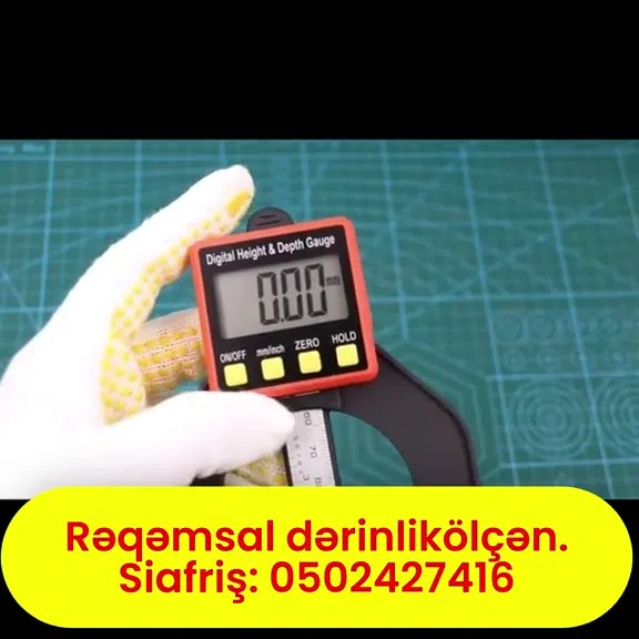 Rəqəmsal dərinlikölçən 0-150mm, 200mm, 300mm - Tenderyard