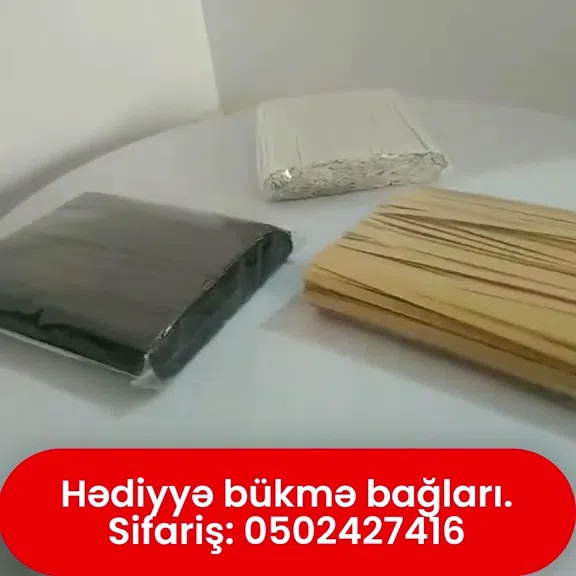Zərif hədiyyə bükmə bağları və dekorativ lentlər - Tenderyard