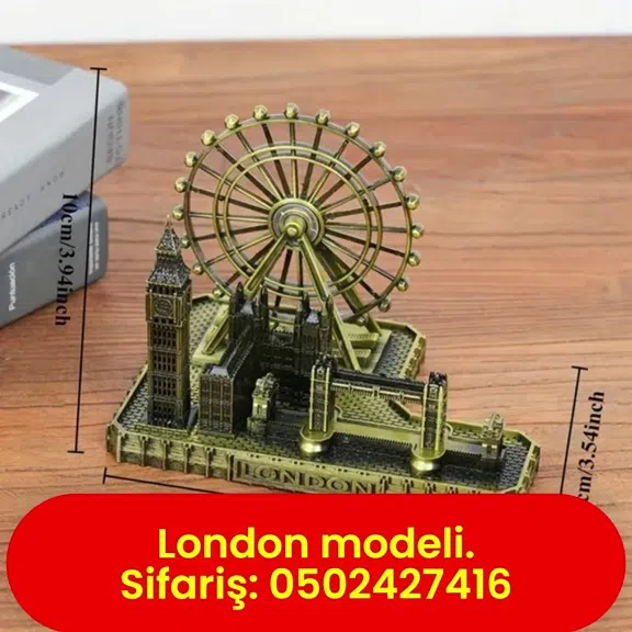 London şəhər dekorativ kolleksiya əşyası - Tenderyard