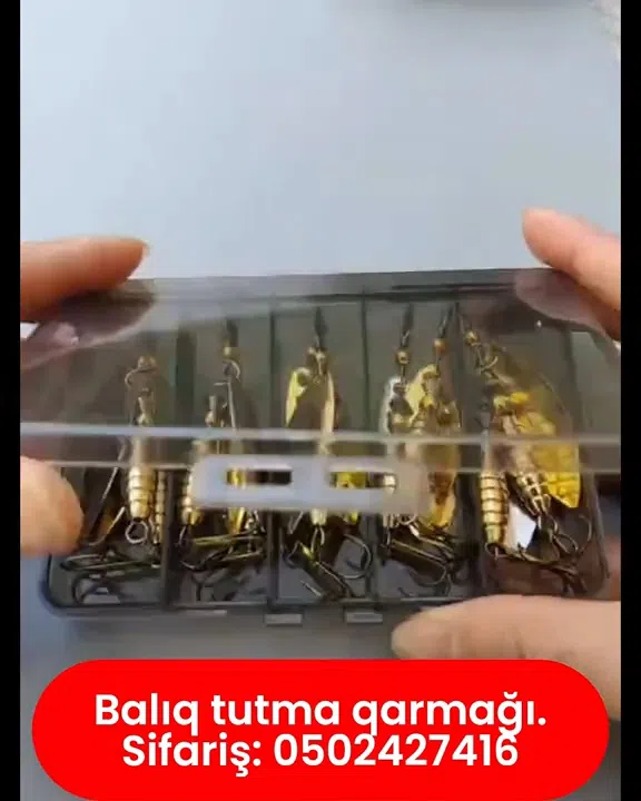 Balıq tutmaq üçün qarmaq dəsti - Tenderyard
