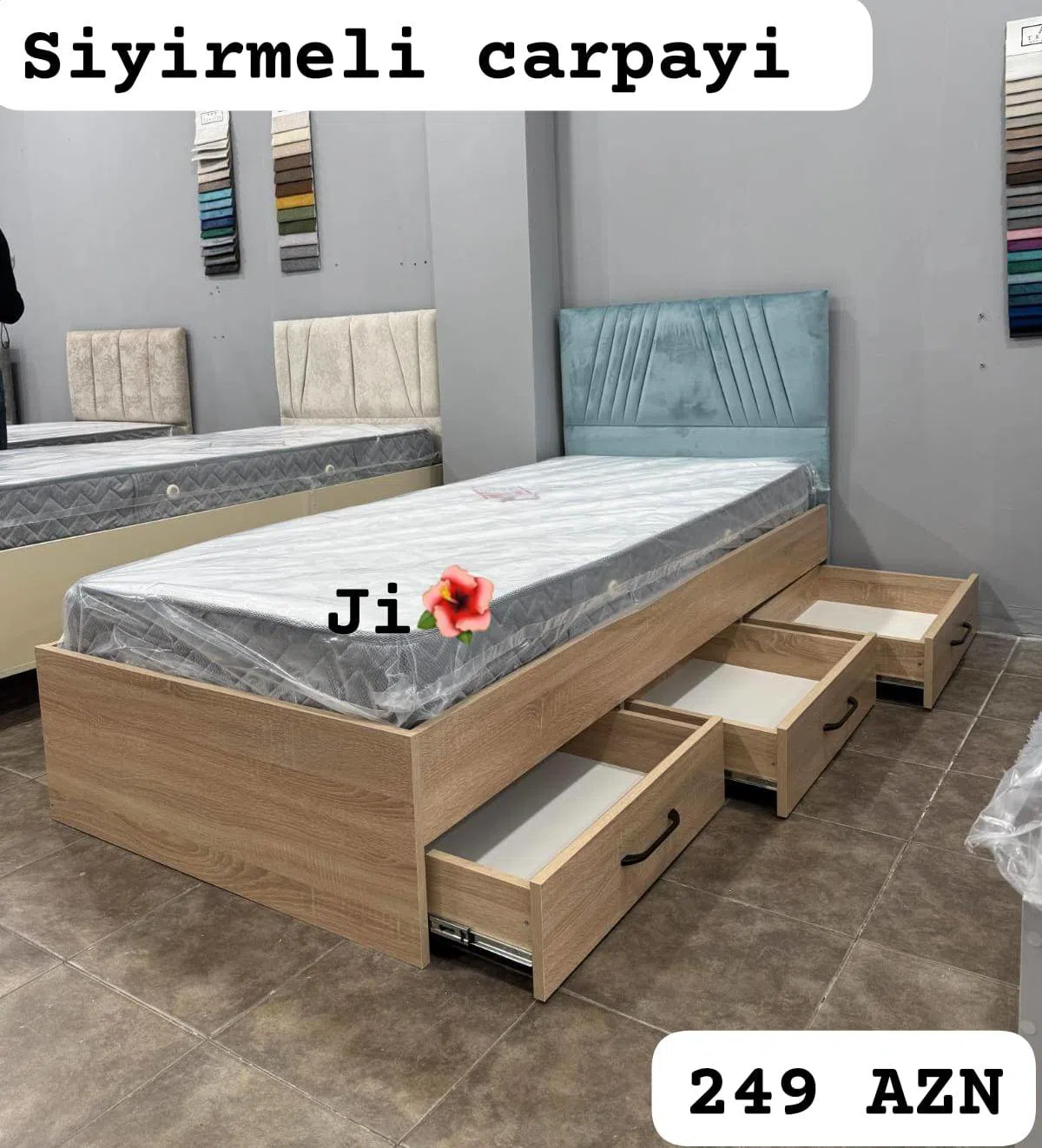 Bed with drawers - Tenderyard