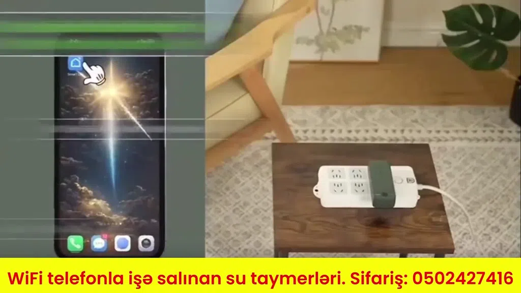 WiFi ilə idarə olunan smart suvarma taymeri - Tenderyard