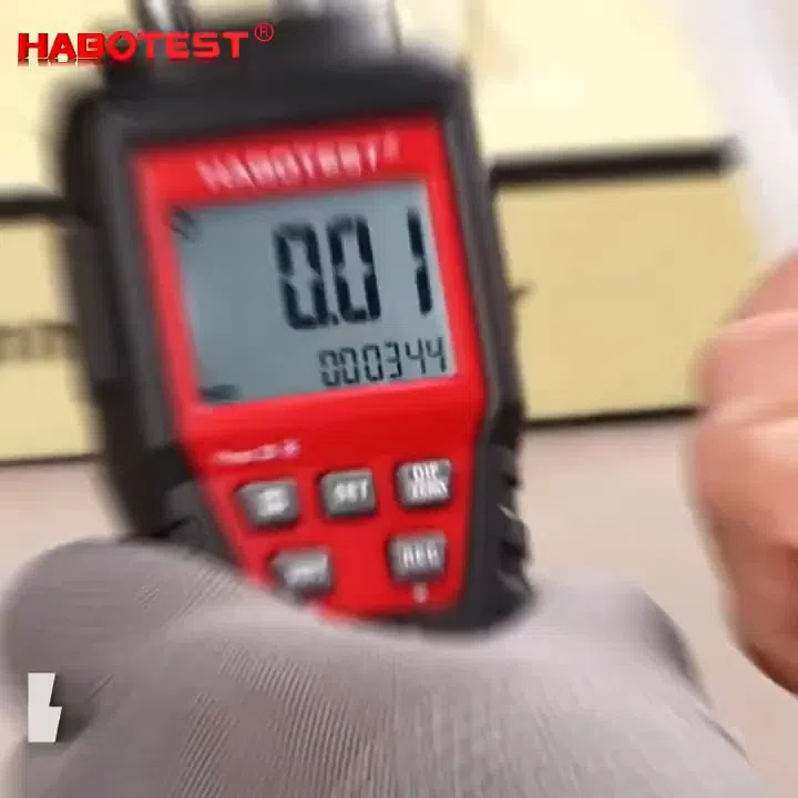 HT636 Rəqəmsal Hava Təzyiqi Ölçən Diferensial Manometr - Tenderyard