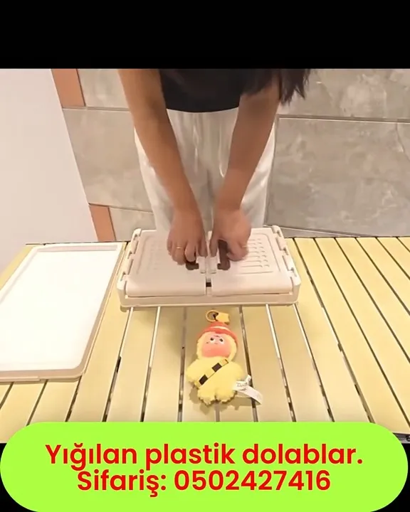 Qatlanan plastik dolablar - Tenderyard