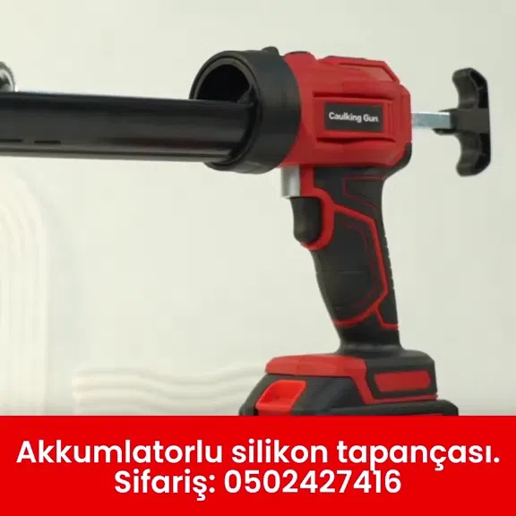 Akkumulyatorlu silikon tapançası - Tenderyard