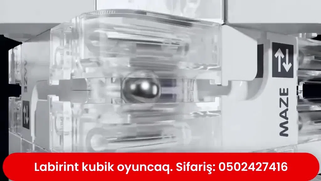 3D labirint kubik oyuncaq - Tenderyard