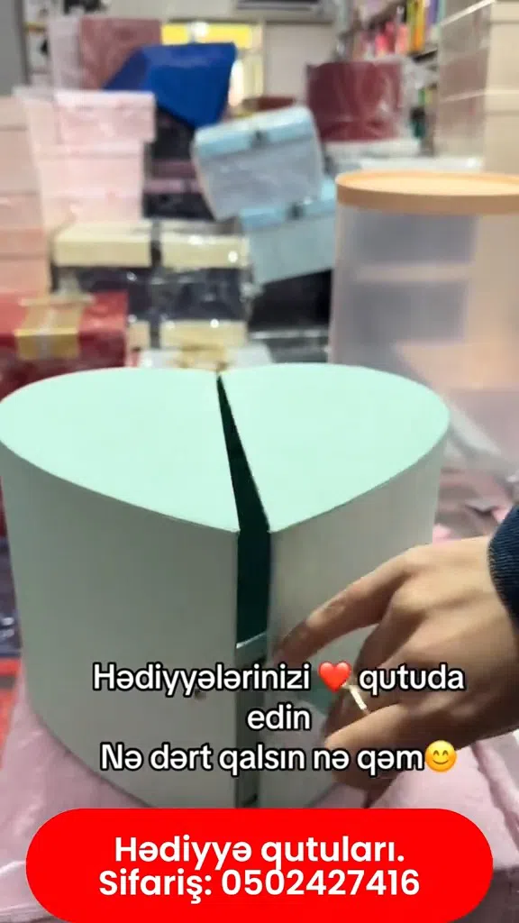 Premium hədiyyə qutuları - Tenderyard