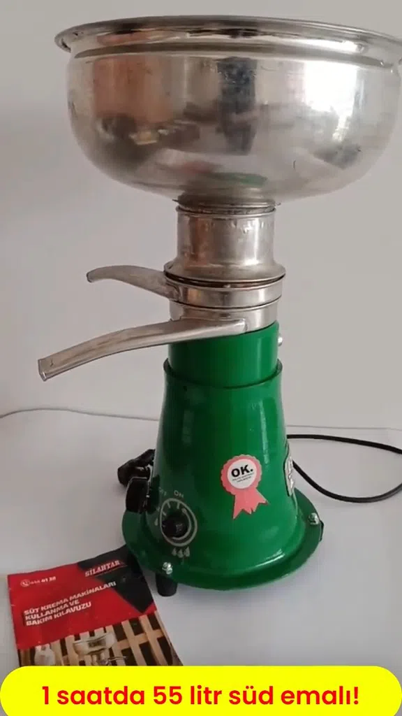 Asya Zenit DE-55 elektrikli süd separatoru - Tenderyard