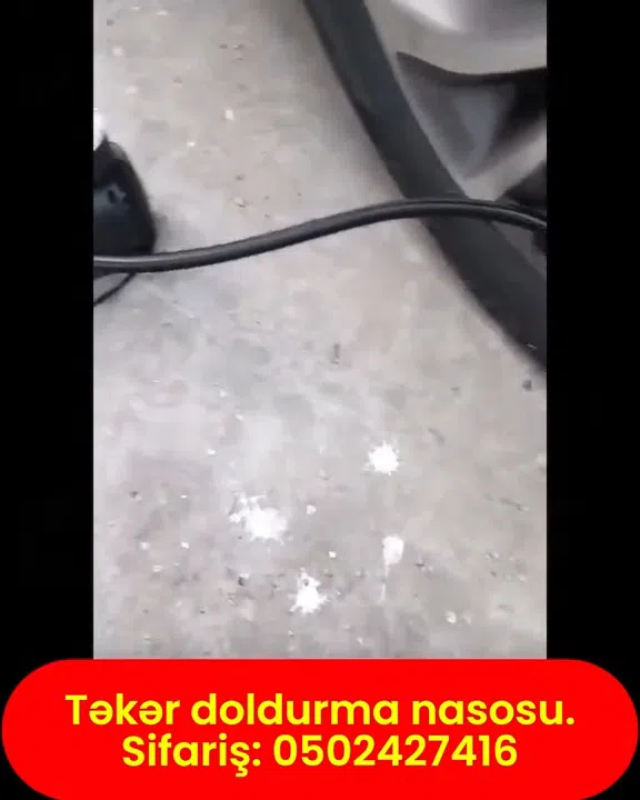 Avtomobil təkəri doldurma nasosu, hava kompressoru - Tenderyard