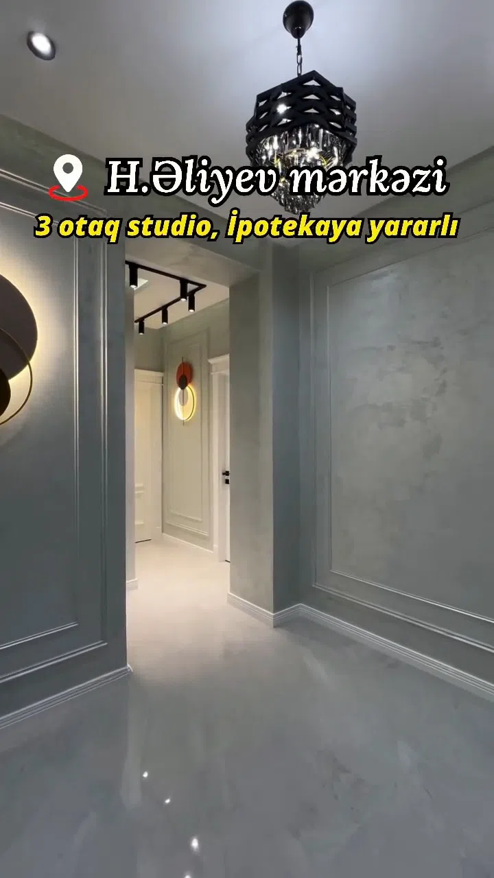 3 otaqlı mənzil 96 m² satılır - Tenderyard