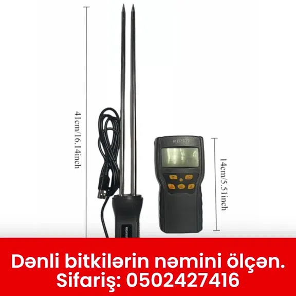Dənli bitkilər üçün rütubət ölçmə cihazı - Tenderyard