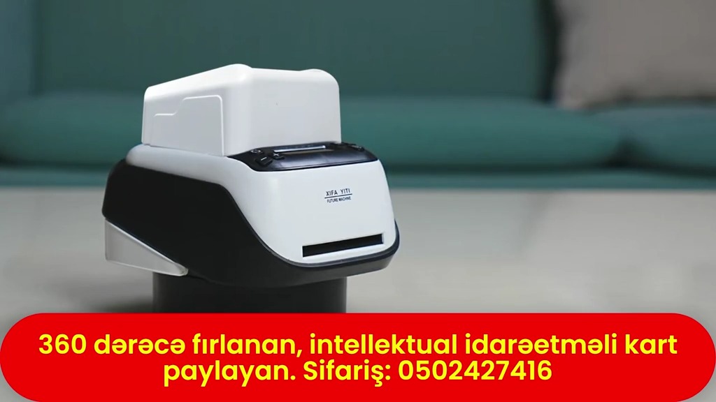 360 dərəcə fırlanan, intellektual idarəetməli kart paylayan - Tenderyard