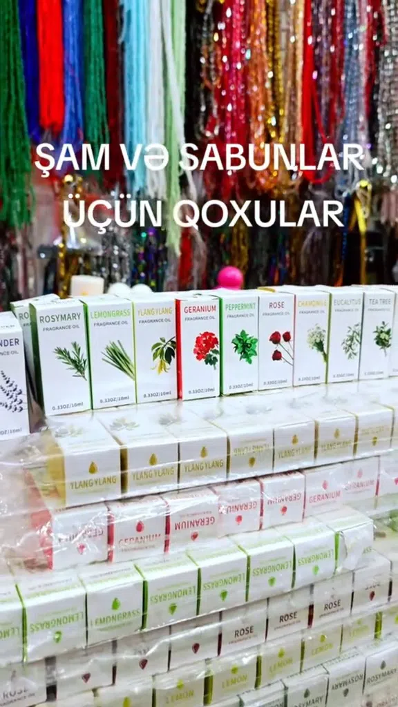 Şam və sabun üçün konsentrəli ətir yağları - Tenderyard
