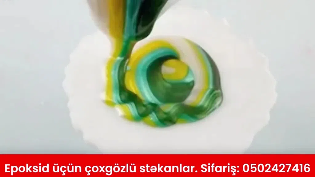 Epoksid üçün çoxgözlü plastik qarışdırma stəkanı - Tenderyard