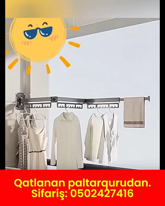 Çoxfunksiyalı qatlanan paltarqurudan - Tenderyard