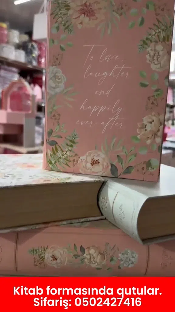 Kitab formalı dekorativ saxlama qutuları - Tenderyard