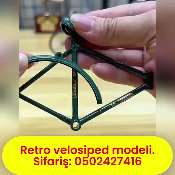 Retro velosiped kolleksiya modeli - Tenderyard