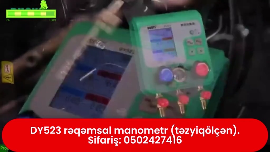 DY523 rəqəmsal manometr (təzyiqölçən) - Tenderyard
