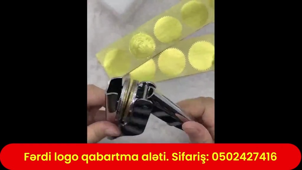 Fərdi loqo qabartma aləti - Tenderyard