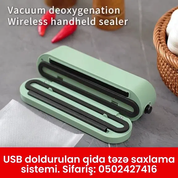 Çoxfunksiyalı vakuum paketləyici aparat - Tenderyard