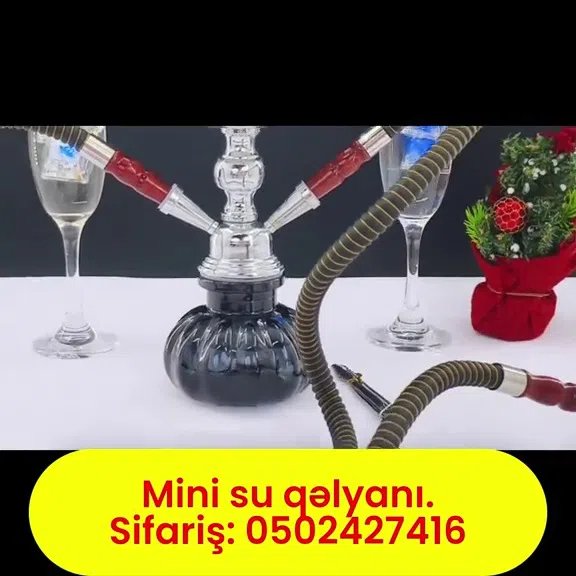 Mini su qəlyanları, portativ və yığcam modellər - Tenderyard