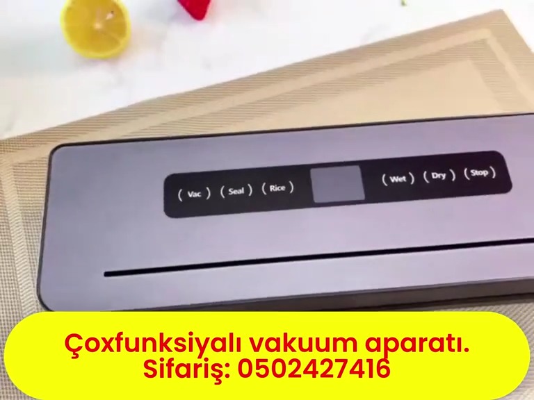Çoxfunksiyalı vakuum aparatları - Tenderyard