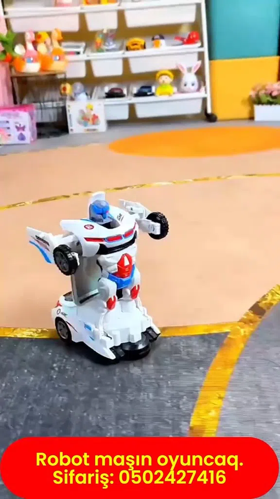 Transformer robot maşın oyuncağı - Tenderyard