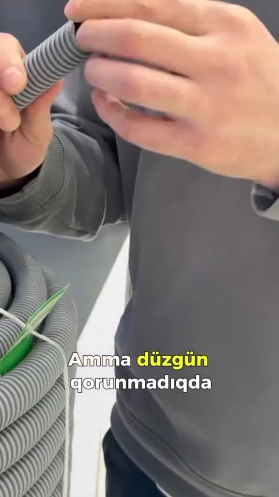Mutlusan kabel qoruyucu borular, spiral və turuncu - Tenderyard